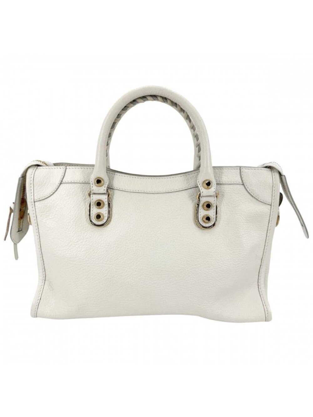 Balenciaga 2-Way Classic Metallic Edge City Shoulder Bag Crossbody Leather - Picture 2 of 15
